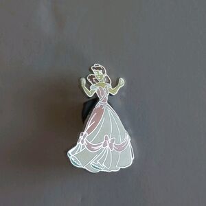 Disney Pin Cinderella Pink White Dress 2009